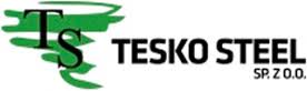 Zdjęcie przedstawia logo firmy Tesko Steel