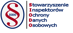 Zdjęcie przedstawia logo Stowarzyszenia Inspektorów Ochrony Danych Osobowych