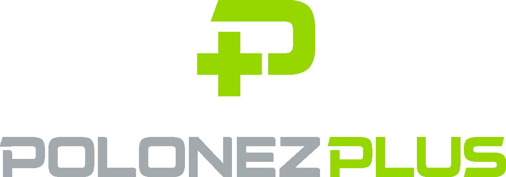 Zdjęcie przedstawia logo firmy Polonez Plus