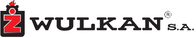 Zdjęcie przedstawia logo firmy Wulkan